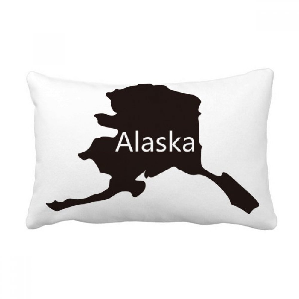 Coussin Alaska USA 16x24 pouces, le cadeau idéal pour décoration de canapé