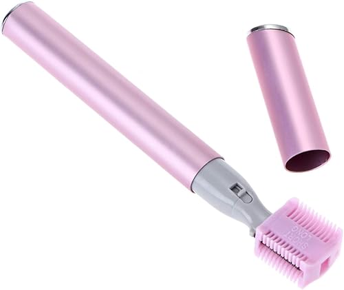 FRCOLOR Shaper Hombres Labios Eliminación de Labios Mujeres Removedor de Afeitadora Pluma Lápiz de nariz Portátil Rosa para Cejas Maquinilla de