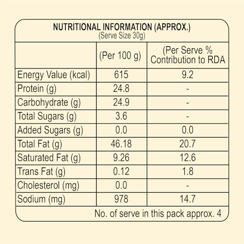 Image of Crax Ragi Nut Cracker Peanuts Namkeen - Healthy Protein Snacks with No Palm Oil 120g