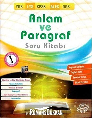 YGS - LYS - KPSS - ALES - DGS Anlam ve Paragraf Soru Kitabı