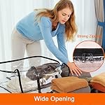3 Pack Clear Storage Bags for Clothes Blanket Comforter & Bedding - Image 5