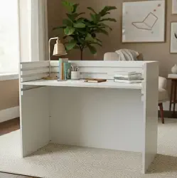 Escrivaninha Montessori Ajustável – Branco TX