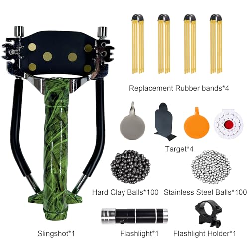 Rczzsuwe Professional Slingshots Set For Hunting thumb #1