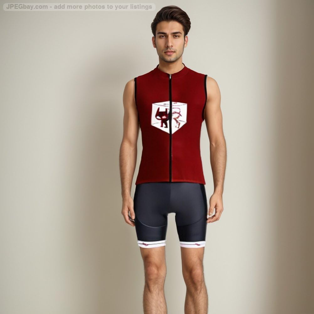 UGLY FROG Maillot Ciclismo Hombre,Camiseta Sin Mangas Top Bicicleta Chalecos Verano de Ciclistas Cycling Vest 148-H19VSV09