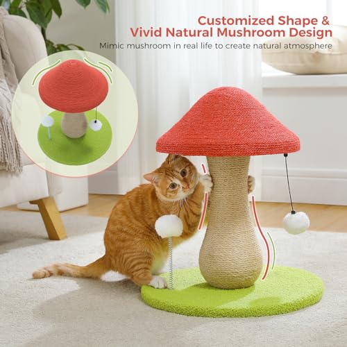 Rascador para gatos PETEPELA en forma de hongo miniatura 5