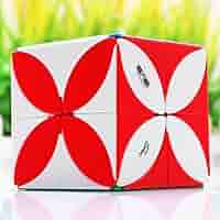 ◆ Happy Lucky  ③ Amazon.com: Cuberspeed Qiyi Four Leaf Clover Plus Speed Cube