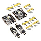 UMLIFE 4pcs TCS-34725 TCS34725 RGB Light Color Sensor Colour Recognition Module RGB Color Sensor with IR Filter and White LEDHigh Sensitivity and Wide Dynamic Range for Arduino STM32
