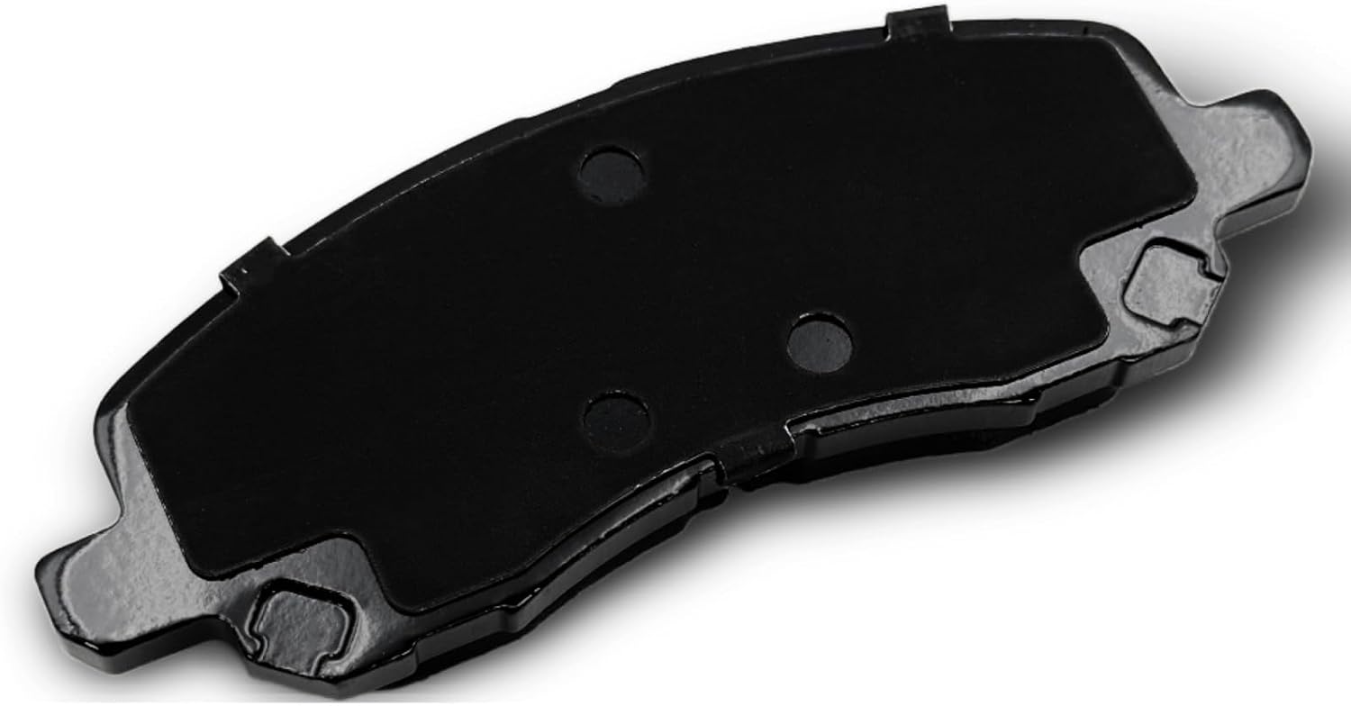Front Rear Brake Pads Set Compatible with Chrysler 200 2011-2014,2007-2010 Sebring,2008-2014 Avenger,2007-2016 Compass/Patriot,2008-2016 Lancer,2007-2013 Outlander, 2011-2012 RVR