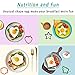 Egg Poachers 4 Shape Silicone Egg Ring Set, Non-Stick Egg Pancake Mold Cooker for Fried Egg, Sandwiches, Pie, Mcmuffin by OWN KAN (4 Pieces)