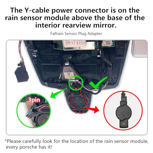 4K Dash Cam for Porsche Cayenne(E2 92A) 2011-2018,Macan 2015-2026, 911(991) 2011-2019, Panamera(970) 2010-2016, Boxster/Cayman(981) 2013-2016, 718 Boxster/Cayman/Spyder(982) 2017-2025(Model B) by mangoal - Image 4