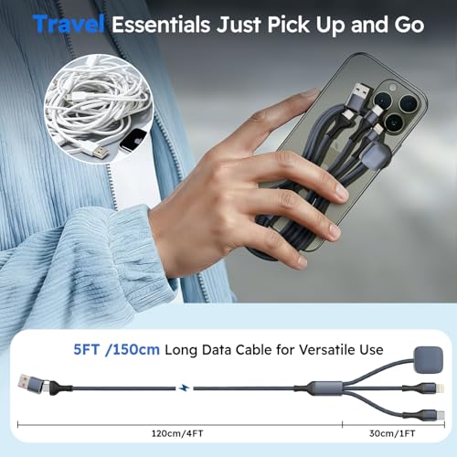 Cruise Essentials 2026, 3 in 2 Multi Charging Cable - image 7