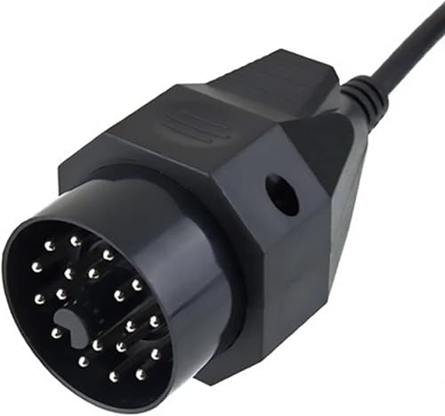 Miniatura 4 de Alchiauto Adaptador de 20PIN OBD OBDii OBD2 al conector de cable de extensión 16PIN para diagnósticos de codificación de BMW