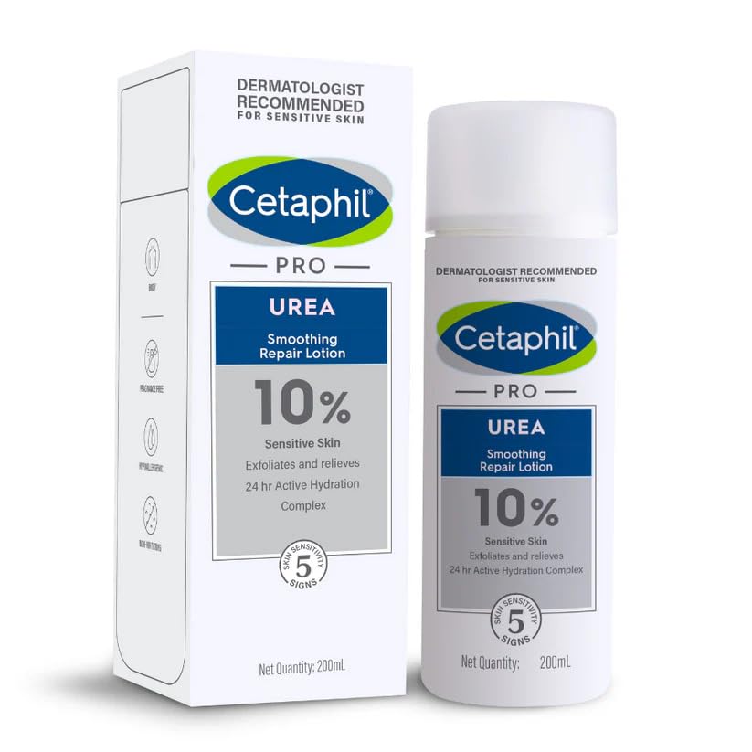 Image of Cetaphil Pro Urea 10% - Bottle of 200ml Smoothing Repair Lotion