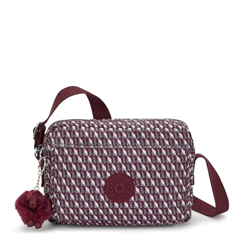 Image of Kipling Women's Abanu Medium Crossbody Bag, Lightweight, Adjustable Nylon Waist Pack with Multi-Compartment Zip Pockets