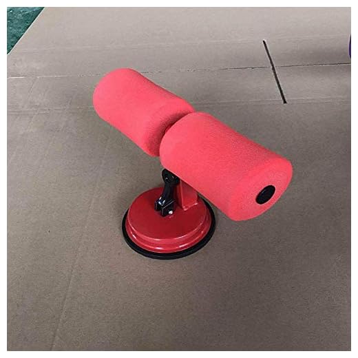 LIUJUAN Fitness Sit Up Bar Assistant Gym Träning Enhet Motstånd Tub Träningsbänk Utrustning för Hem Buken Maskin Lös Vikt-Röd_27 x 12,5 x 17 cm