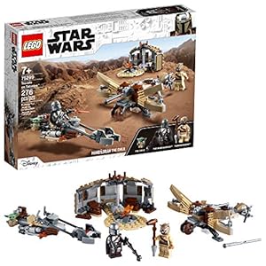 LEGO Star Wars: The Mandalorian Trouble on Tatooine 75299 Awesome Toy Building Kit for Kids Featuring The Child, New…