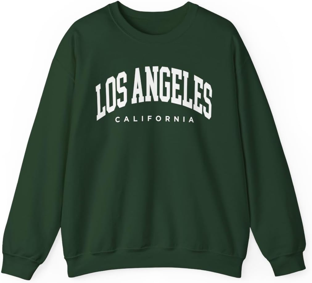 Los Angeles California Adult Unisex Crewneck Sweatshirt