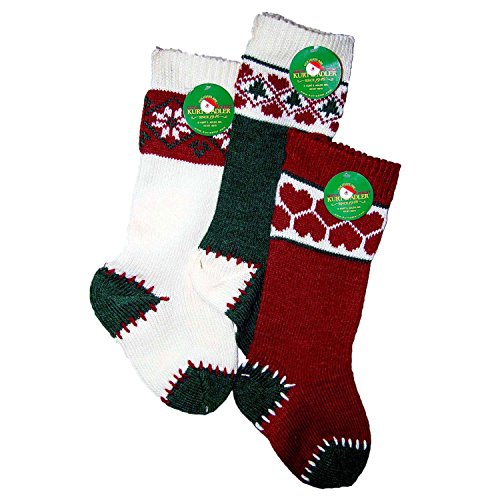 HEAVY KNIT STOCKING SET OF 3