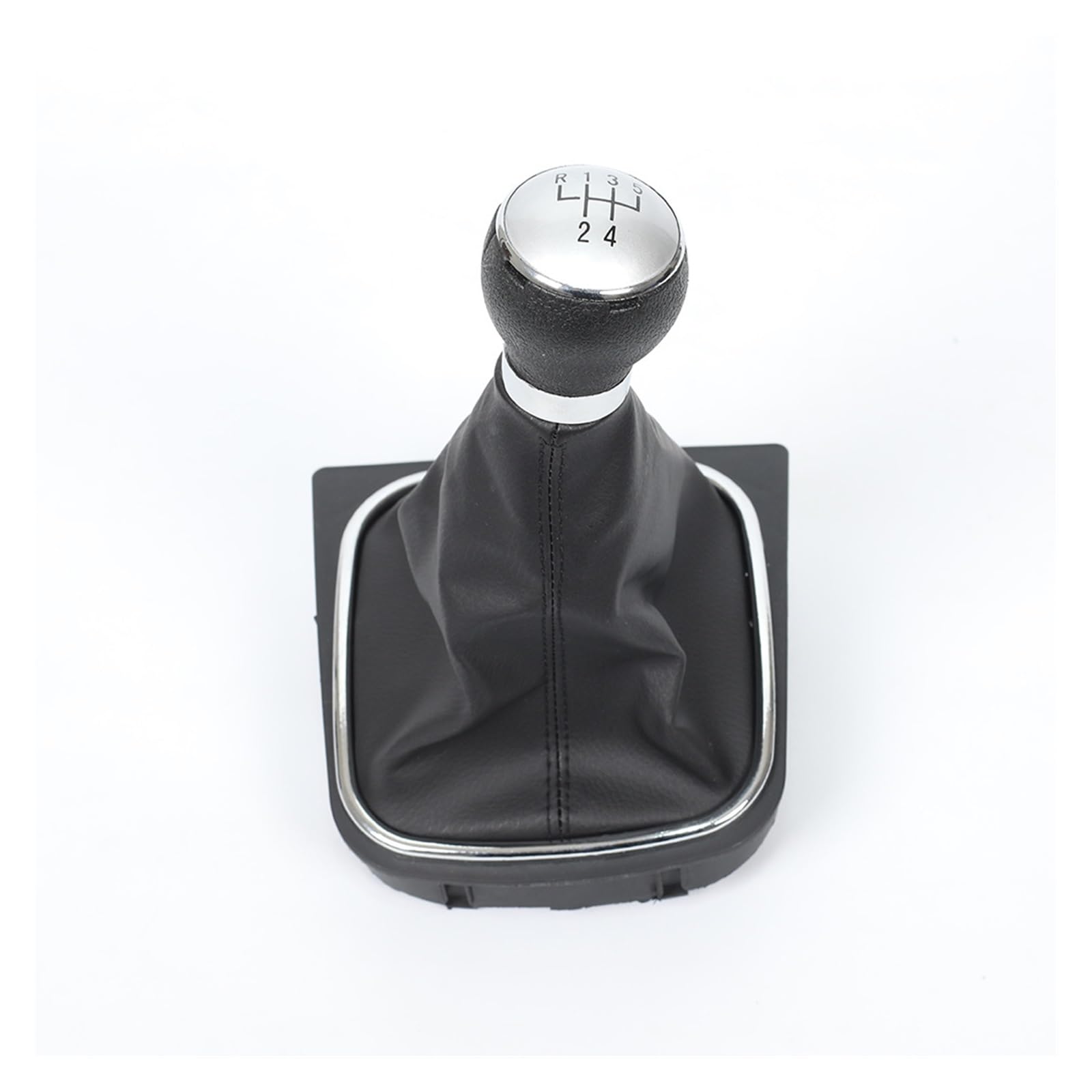 Glblpexelr Black Line 5-Speed Gear Shifter Knob For Vw For Golf 6 Mk5 Mk6 For Jetta Sagitar Stylish