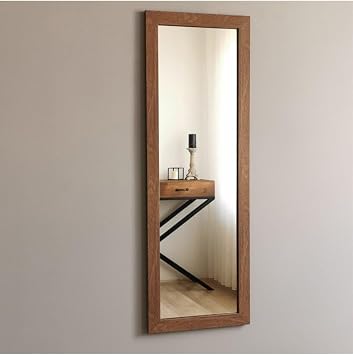 Neostill Ceviz Dekoratif Ayna 35X100 Cm A210