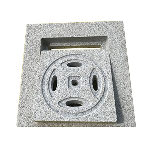 JLLEIZYZ Rejilla Ducha, Rejillas Desague Jardin, Desagües en Forma de Embudo, Adecuados para Patios, Jardines, Lugares Pintorescos