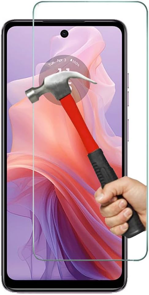 KP TECHNOLOGY Tempered Glass for Moto E14, Easy Bubble-Free Installation High Transparency Clear HD shatterproof Premium Tempered Glass Screen Protector for Motorola Moto E14