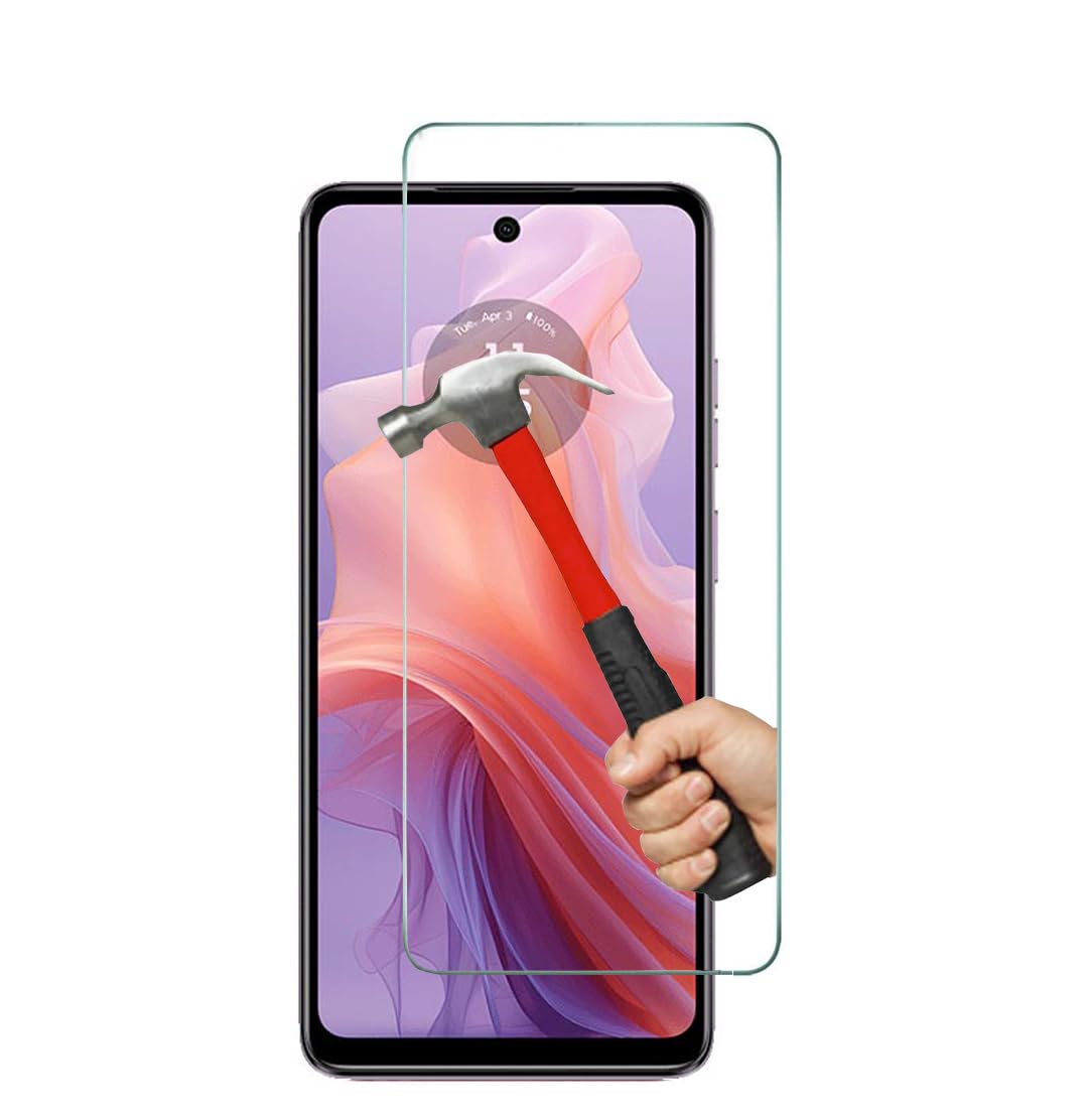 KP TECHNOLOGY Tempered Glass for Moto E14, Easy Bubble-Free Installation High Transparency Clear HD shatterproof Premium Tempered Glass Screen Protector for Motorola Moto E14