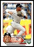 2023 Topps Holiday #H157 Oswald Peraza NM Near Mint RC Rookie Yankees