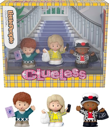 Little People Collector Clueless Movie Special Edition Set for Fans 3 Character Figures in a Display Package