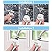 AMENER Movable Flexible Kitchen Tap Head With Filter Moveable 360 degree Rotable Swivel Water Saving Faucet Diffusser Water Purifier With M22 M24 Fitting (White)