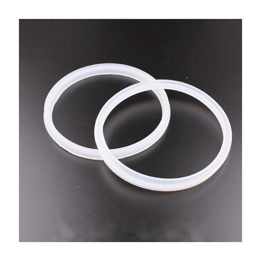 Anillo de sellado de junta plana de silicona, almohadilla impermeable for accesorios sanitarios de triple abrazadera, 1 Uds.(13.5cm)