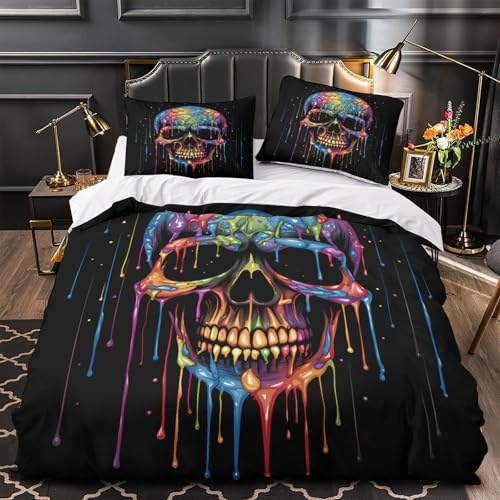 Housse de couette 3D imprimé microfibre respirant 135x200 - 2