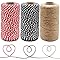 1312 Feet Jute Twine Natural Jute Rope Hemp Strong Cord Thick String For DIY Craft Home Garden - View #3