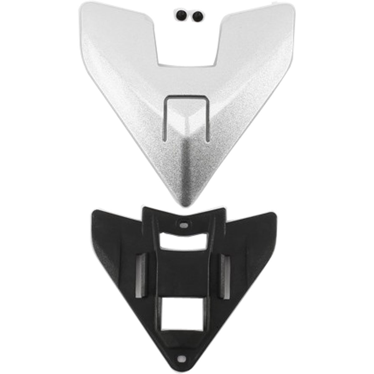 Hornet X2 Visor Top Base Motorcycle Helmet Accessories - Light Silver/One Size