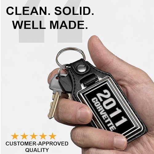 Image of Brotherhood Car Key Chain for Corvette - Classic Models Keychain for Men and Women Gift Key Ring Key Chain