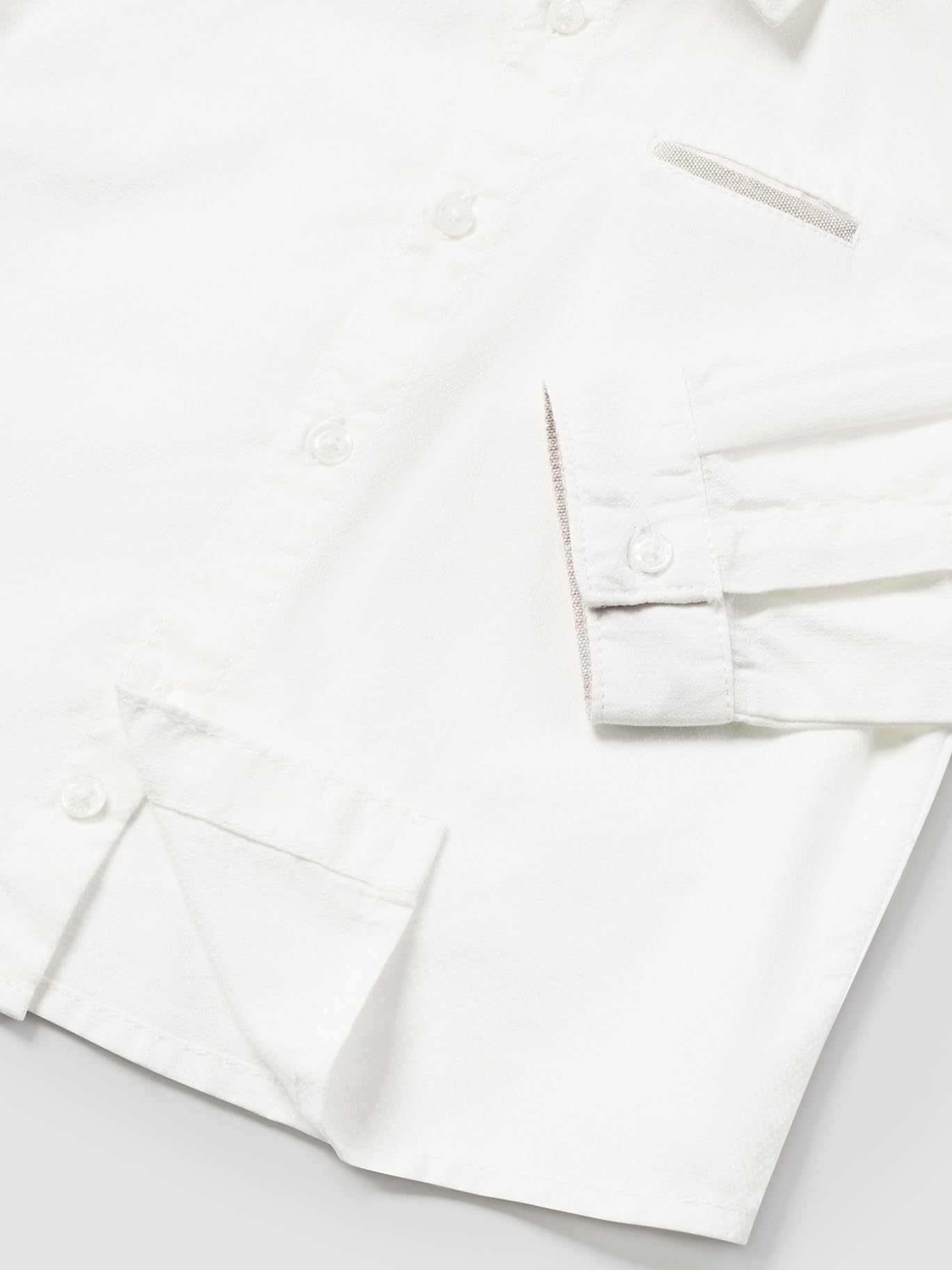 Mayoral Camicia m/l Elegante Papillon per Bimbo Ecrù