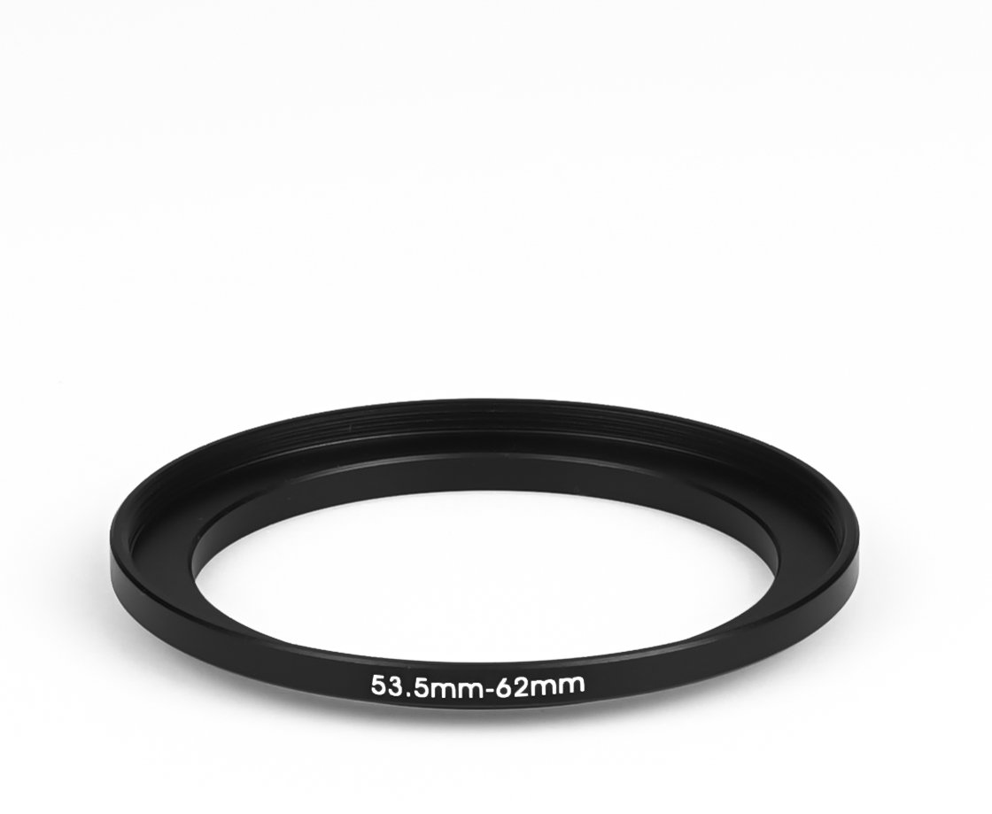 Adattatore Filtro Step-up 53,5 Mm - 62 Mm Fittings4you - Anello Riduttore Per Obiettivi Fotocamera