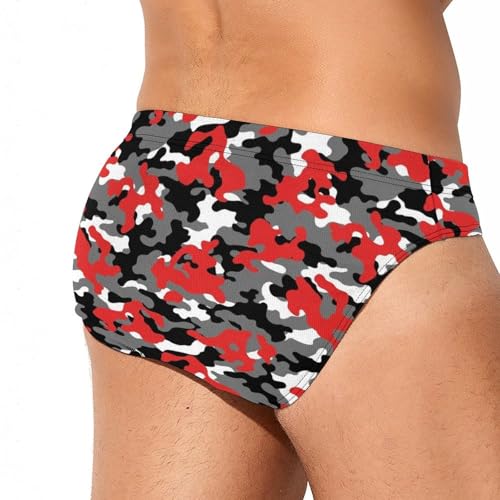 Quick Dry Men's Bikini Swim Trunks, Lightweight Surfing Board Shorts3