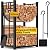 AMAGABELI GARDEN & HOME 31.6in Large Firewood Rack Fireplace Tools Set Wood Holder Indoor log Rack With Tools Tall for Wood Stove Firepit Campfire Storage Stacking Wrought Iron Accessories Outdoor