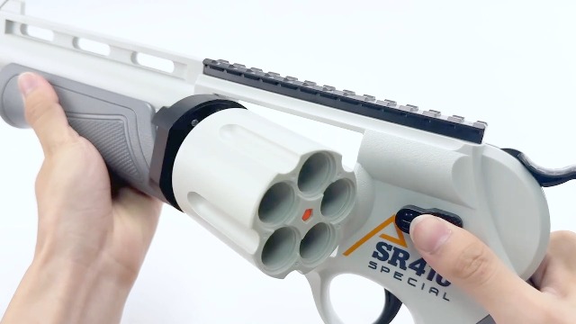 おもちゃ DWE ZHENDUO BLASTER 2 in 1 Foam Blaster with 4 X Scope Soft Dart
