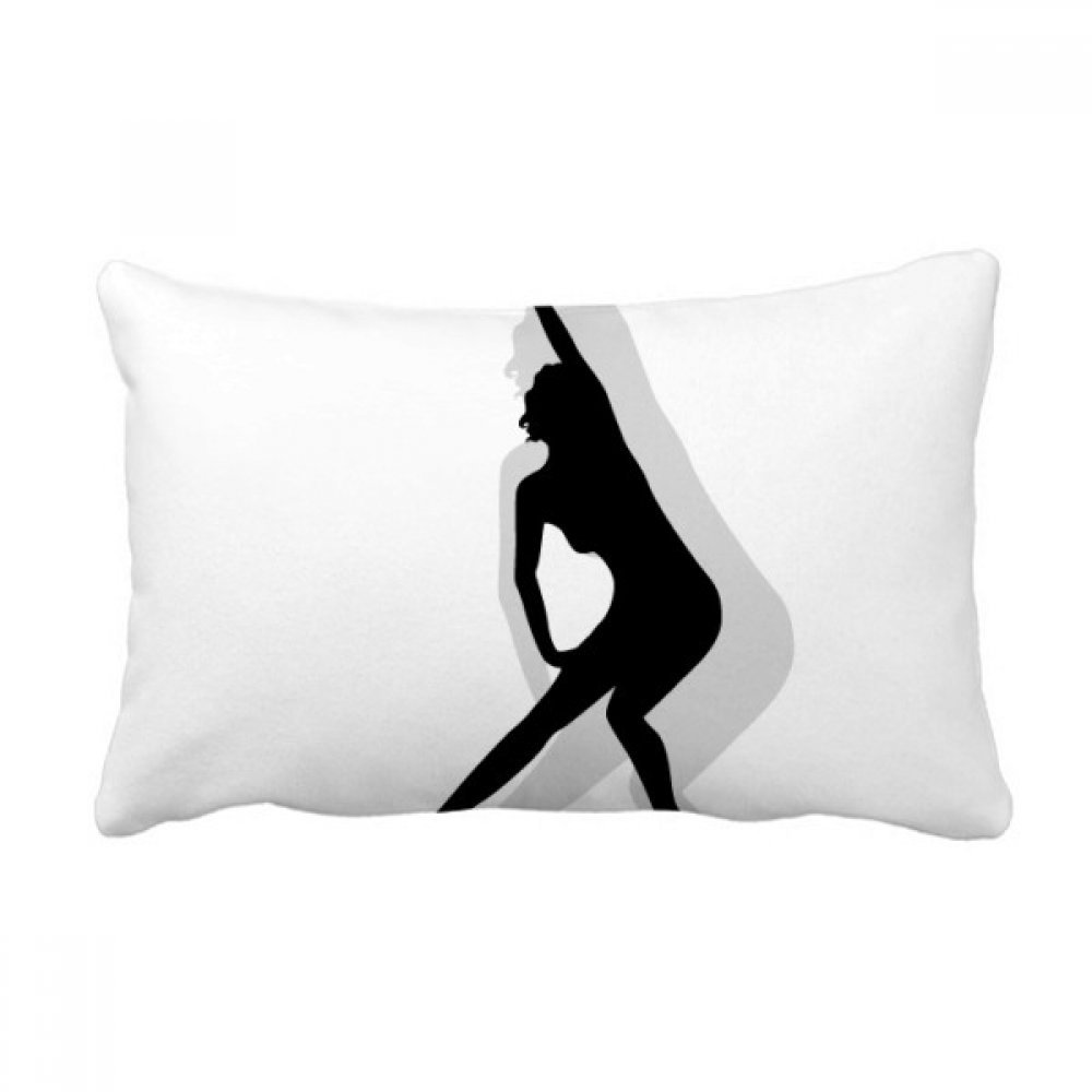 Coussin lombaire hot yoga soulagement du dos et décoration artistique multicolore