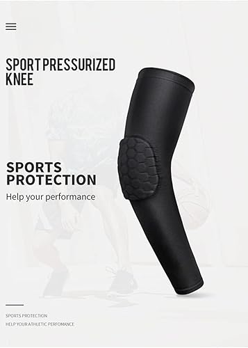 Miniatura 3 de RESVIS Almohadillas de compresión para coderas, mangas de enfriamiento de compresión para brazos, protección UV, para hombres y mujeres, deportes,