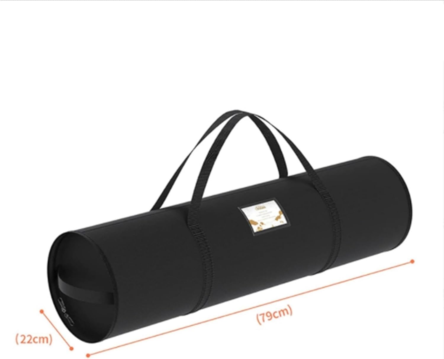 Christmas Tree Storage Christmas Decorations Storage Bag with Handle and Zipper Hand-held Cylindrical Bag