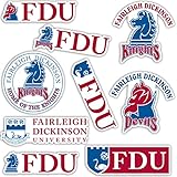 Desert Cactus Fairleigh Dickinson University FDU Knights Devils Sticker Vinyl Decals Laptop Water Bottle Car Scrapbook Sheet T2 (Type 2)