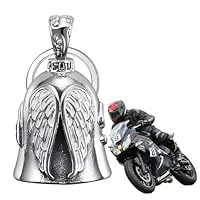 Csuntikulo Glücksbringer Motorrad-Schlüsselanhänger Mit Guardian Bell - Biker Schutzglocke Und Talisman
