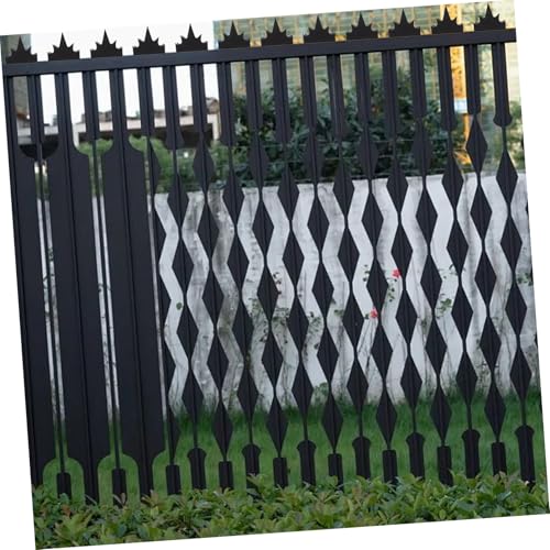 ANDRESLAD Robuste Anti kletter Metallspitzen für Gartenzaun Übersteigschutz Sichere Zaunspikes zur Eindringlingsabwehr Langlebige Wartungsarme Zaunsicherung