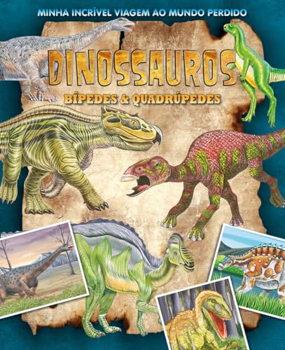 Minha Incrível Viagem ao Mundo Perdido | Dinossauros Bípedes e Quadrúpedes: