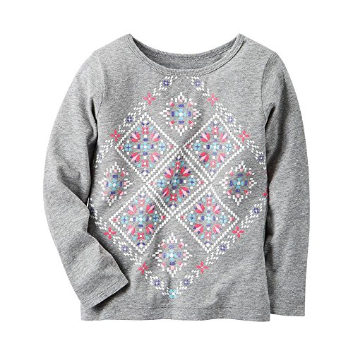 Image of Carter's Baby Girls Knit Tee 235G527