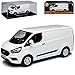 Greenlight Ford Transit Tourneo Custom Kasten Transporter Weiss Modell Ab 2012 Version Ab Facelift 2018 1/43 Modell Auto