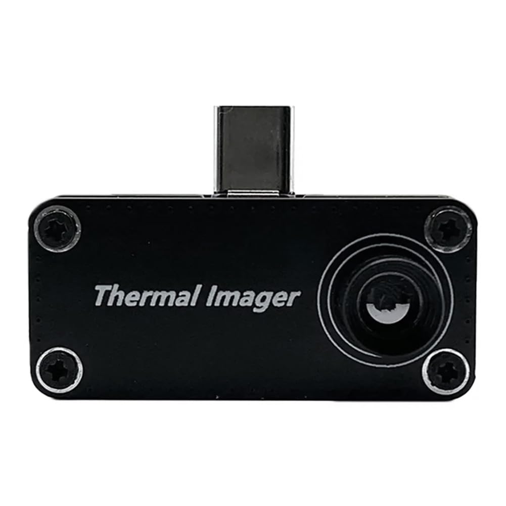 Mini CáMara TermográFica Infrarroja para TeléFono, Dispositivo Externo de ImáGenes Infrarrojas, PequeñA CáMara de ImáGenes TéRmicas para TeléFono MóVil Android